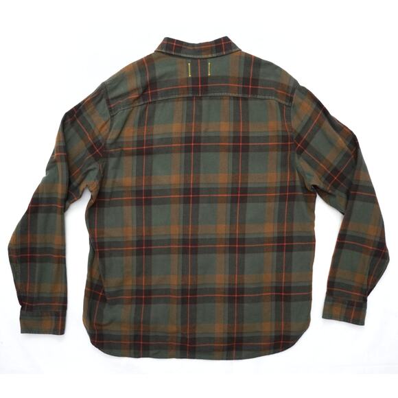 L.L.Bean x Todd Snyder Plaid Flannel Long Sleeve Shirt Men's Large - Picture 2 of 5